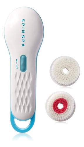 Cepillo Exfoliador Limpiador Facial Spin Spa Limpieza Rostro Color Blanco - Imagen 4