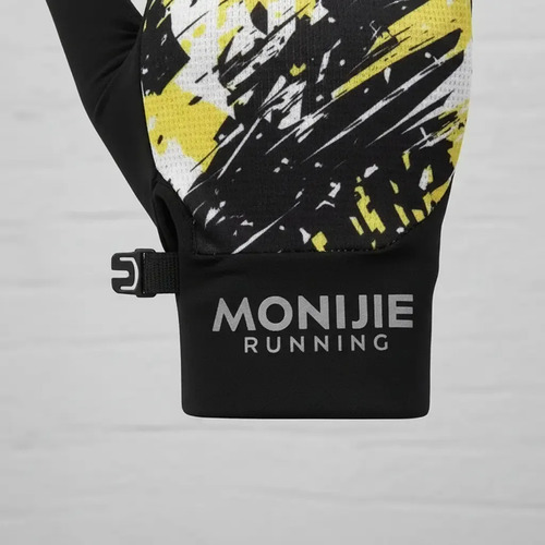 Guantes Técnicos Aonijie De Abrigo Ultralivianos Amarillo Geométrico L - Imagen 5