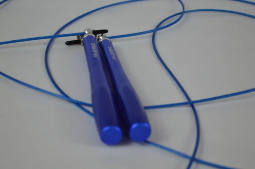 Cuerda De Salto Crossfit Speed Rope C/ Ruleman Dual Aluminio Rojo - Imagen 8