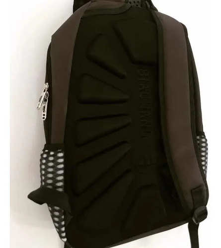 Mochila Notebook 17 Ergonómica Negro. Verde - Imagen 7