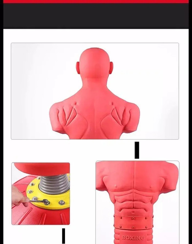 Muñeco Para Box Muay Thai Taekwondo Jiu Jitzu Arte Marcial - Imagen 3
