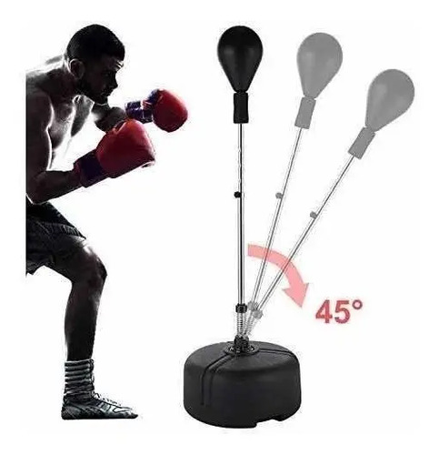 Punching Ball Con Base Negro - Imagen 3