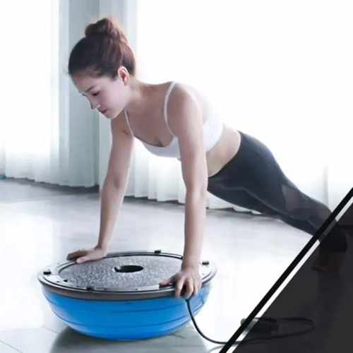 Plataforma Bosu 45 Cm Inflador Incluido. Azul - Imagen 2