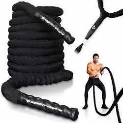 Cuerda Soga De Batalla Para Crossfit Entrenamiento 9m X 50mm - Imagen 2