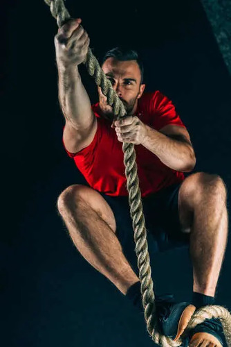 Cuerda Soga Crossfit Escalada Para Trepar 5m X 5c Diametro - Imagen 6