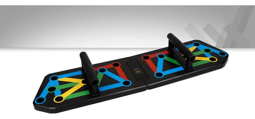 Push Up Lagartijas Gym Flexiones Lagartijas Fitness Negro - Imagen 4