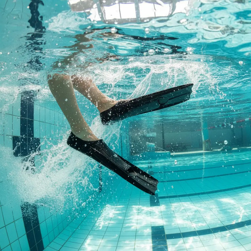 Patas De Rana Para Entrenamiento De Natación Pro Talle S - Imagen 3