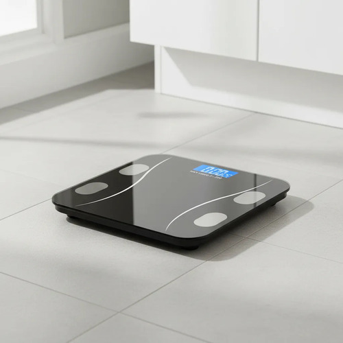 Balanza Digital Body Smart Scale C1 Negra, Hasta 180 kg - Imagen 12