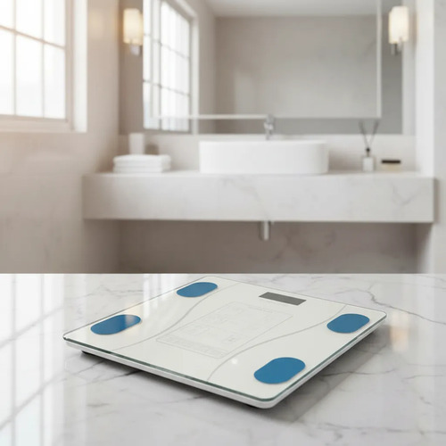 Balanza Digital Body Smart Scale C1 Negra, Hasta 180 kg - Imagen 3