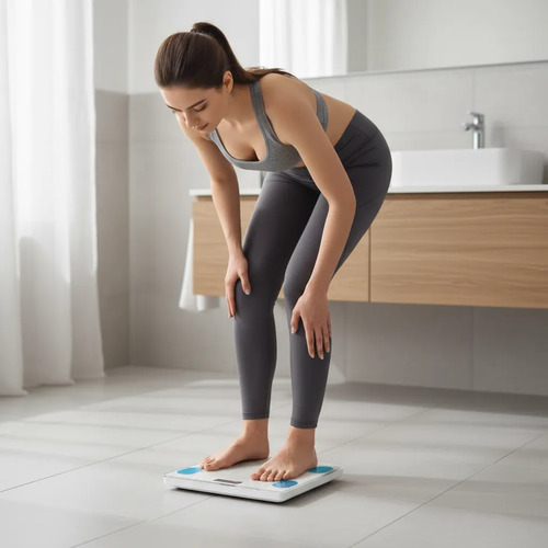 Balanza Digital Body Smart Scale C1 Negra, Hasta 180 kg - Imagen 4
