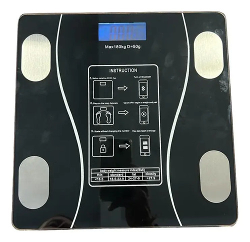 Balanza Digital Body Smart Scale C1 Negra, Hasta 180 kg - Imagen 7