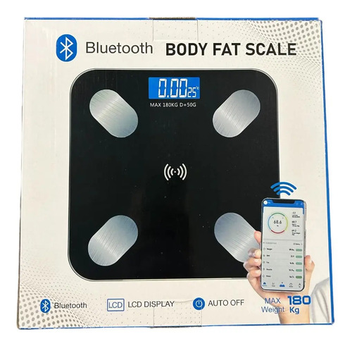 Balanza Digital Body Smart Scale C1 Negra, Hasta 180 kg - Imagen 8