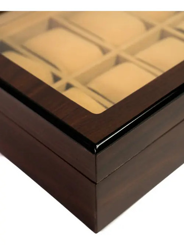 Organizado 8 Relojes Madera Marrón Oscuro - Imagen 5