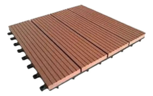 Deck Wpc Encastrable 30x30- Importado. - Imagen 3
