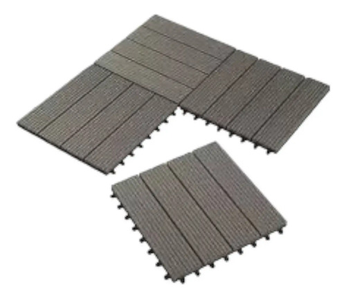 Deck Wpc Encastrable 30x30- Importado. - Imagen 6